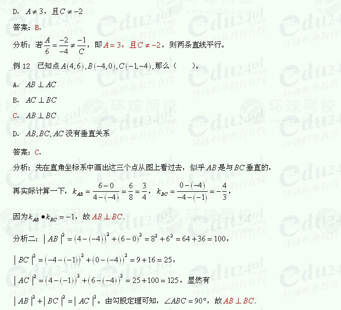 【江苏成人高考】复习资料理科数学--典型例题