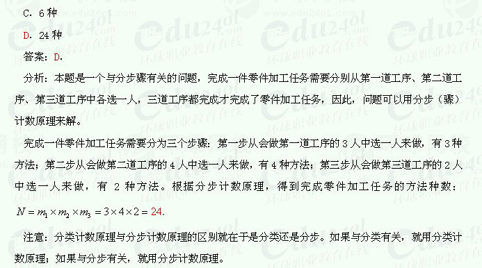 【江苏成人高考】复习资料理科数学--例题