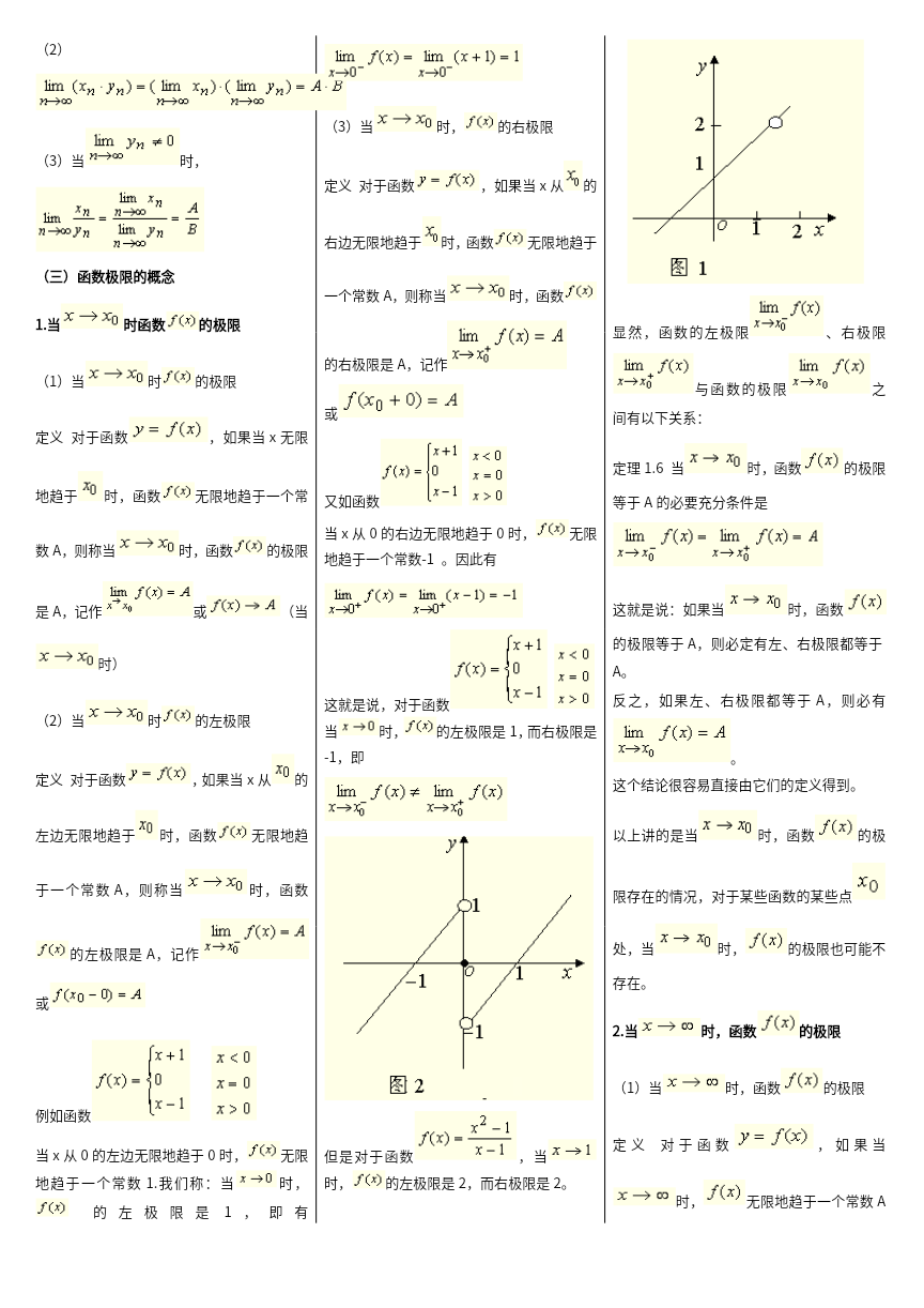 新疆成考专升本高等数学知识点汇总